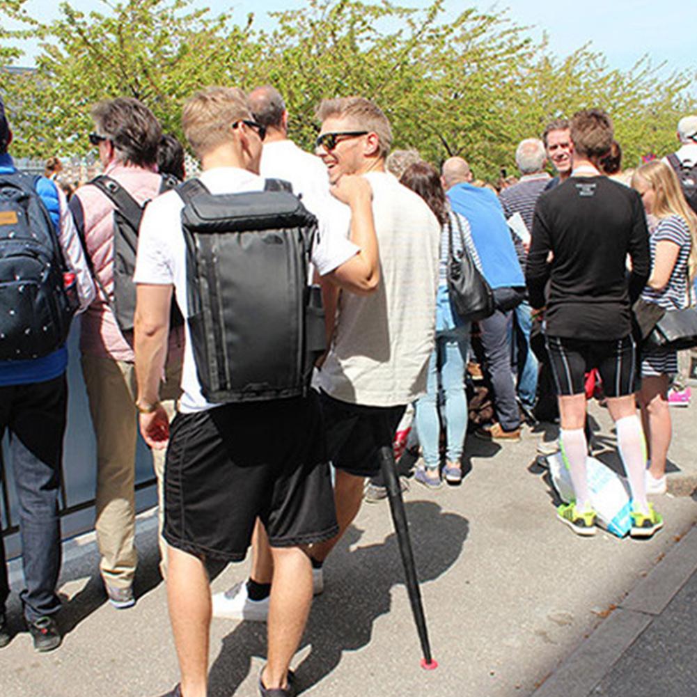 Portable Folding Chair Adjustable Foldable High Chair Subway Telescopic Stool Carry-On Folding Stool for Travel Queuing