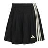 adidas Стадионная юбка 2 в 1 Свободная в полоску Высокая талия Плиссированная Повседневная юбка Женские юбки KR5323