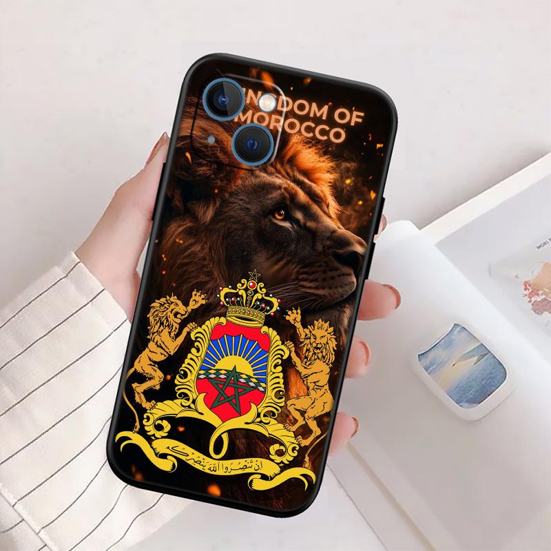 Morocco Flag Case for Motorola Edge 60 60s 70 G86 G56 G54 E14 G04S G45 G54 G64 S30 S50 X30 X40 X50 Pro Power