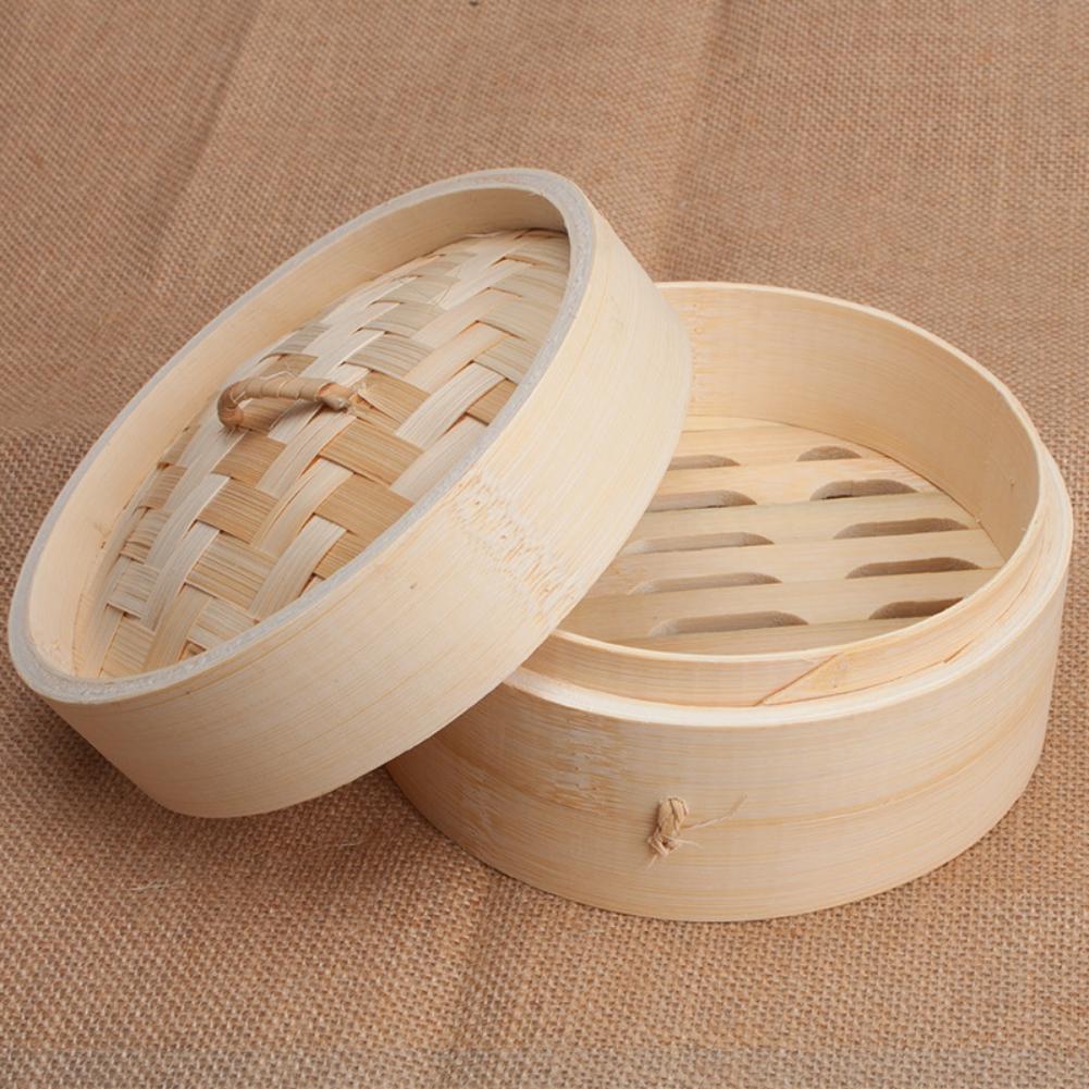 Handmade Bamboo Steamer Basket Chinese Food Steamers Bamboo Steamer