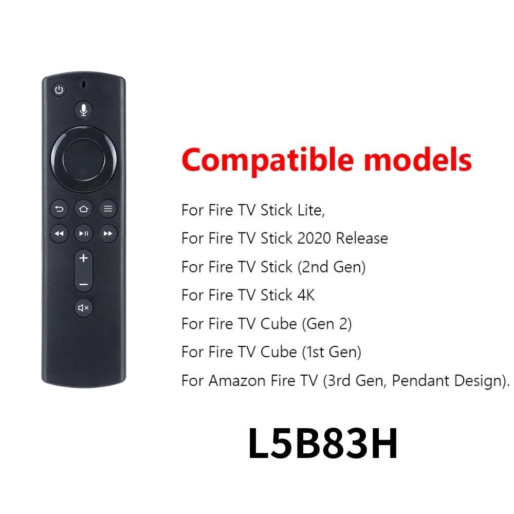 Голосовой пульт дистанционного управления L5B83H для AmazonFire TVBox Stick 4K 3-го поколения