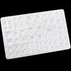 Multiple Jewelry Resin Molds Gem Jewelry Silicone Casting Mold for DIY Crystal Stone Handmade Fondant Cake Decors