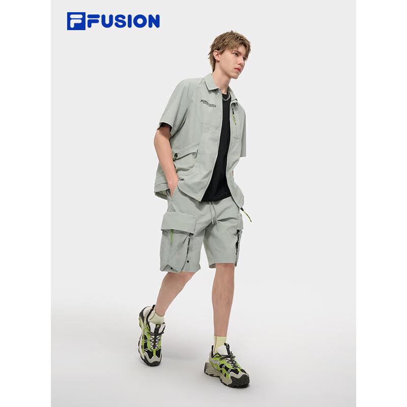 Fila Модная мужская рубашка с коротким рукавом FUSION, плетёная