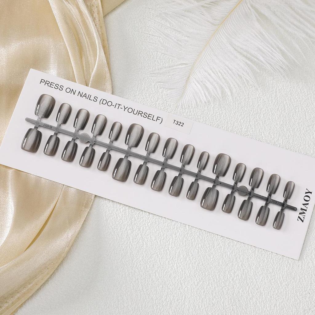 30 милых мультяшных наклеек для лака для ногтей «Кошачий глаз» — полная коллекция кодов