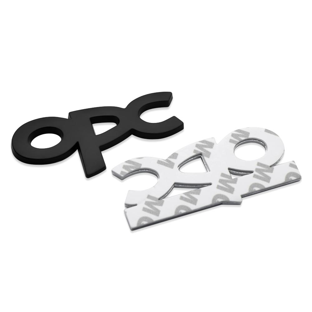 BSXU8 3D Metal OPC LINE Emblem Car Side Fender Tail Badge Sticker For Opel Astra H G J Insignia Mokka Zafira Corsa Vectra C D Antara