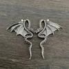 Fashion Punk Flying Dragon Earrings for Men and Women Creative New Gothic Removable Earrings Retro Ethnic Style Jewellery Gifts