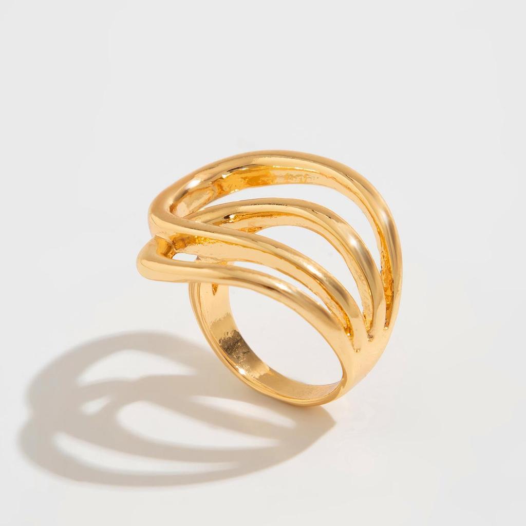 Европейский и американский комплект браслетов из нерегулярного полого сплава