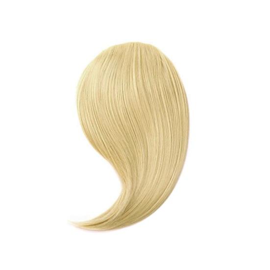 Women Clip-in Side Bangs Natural Thick Matte Forehead Hair Extensions Bangs Black Brown Blonde Bangs Fringe Wig Hairpieces