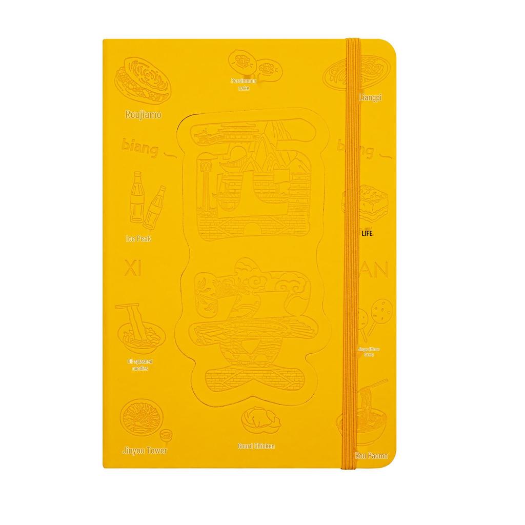 Магнит на холодильник и блокнот с регистрацией в Пекине: Книга для туристических штампов, Простая пустая Городская Культурная Креативная Памятка