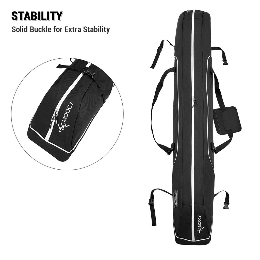Travel Snowboard Bag Waterproof Ski Bag Ski Equipment Storage Bag 172cm / 192cm