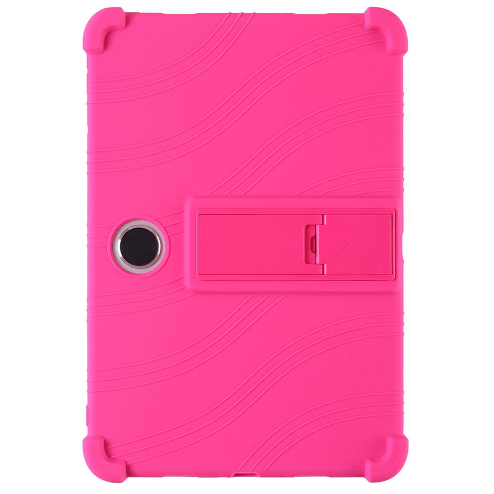 For Oppo Pad SE/OnePlus Pad Lite Silicone Case with Kickstand Rugged Protective Cover