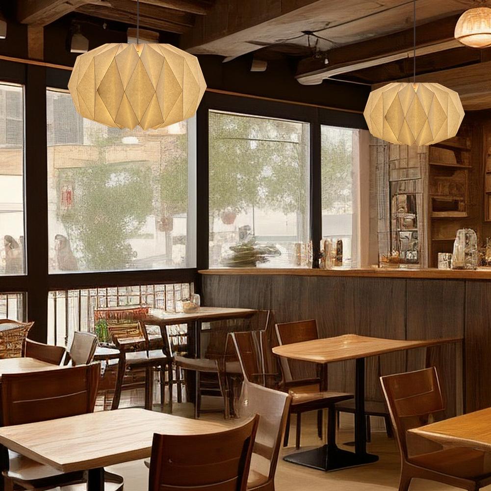 Бумажный абажур Плиссированный абажур Сделай сам Подвесной абажур Декоративный шарообразный чехол для лампы для свадьбы, дня рождения