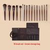 24-Piece Premium Animal Hair Makeup Brush Set - Soft Eyeshadow Brushes for Professional Makeup Artists