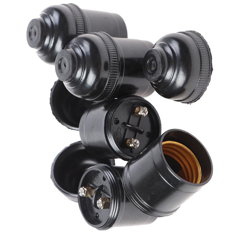 5X E27 4A ретро лампочка патрон подвесной Эдисон винтовой колпачок цоколь фитинги