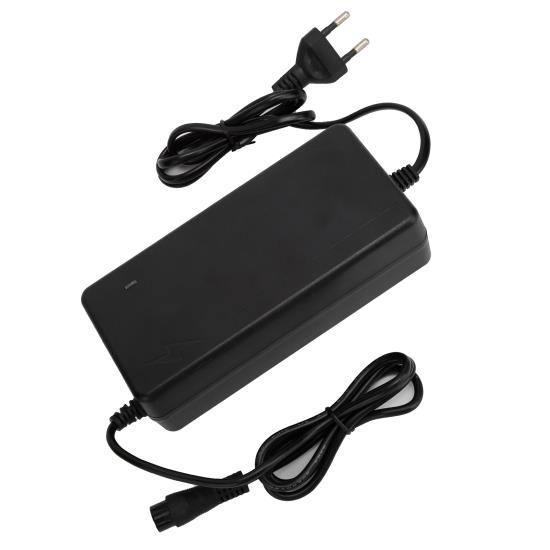 Адаптер питания для зарядки 54,6 В/2 А, 12 мм, 3-контактный, литиевое зарядное устройство, вилка ЕС, 100–240 В