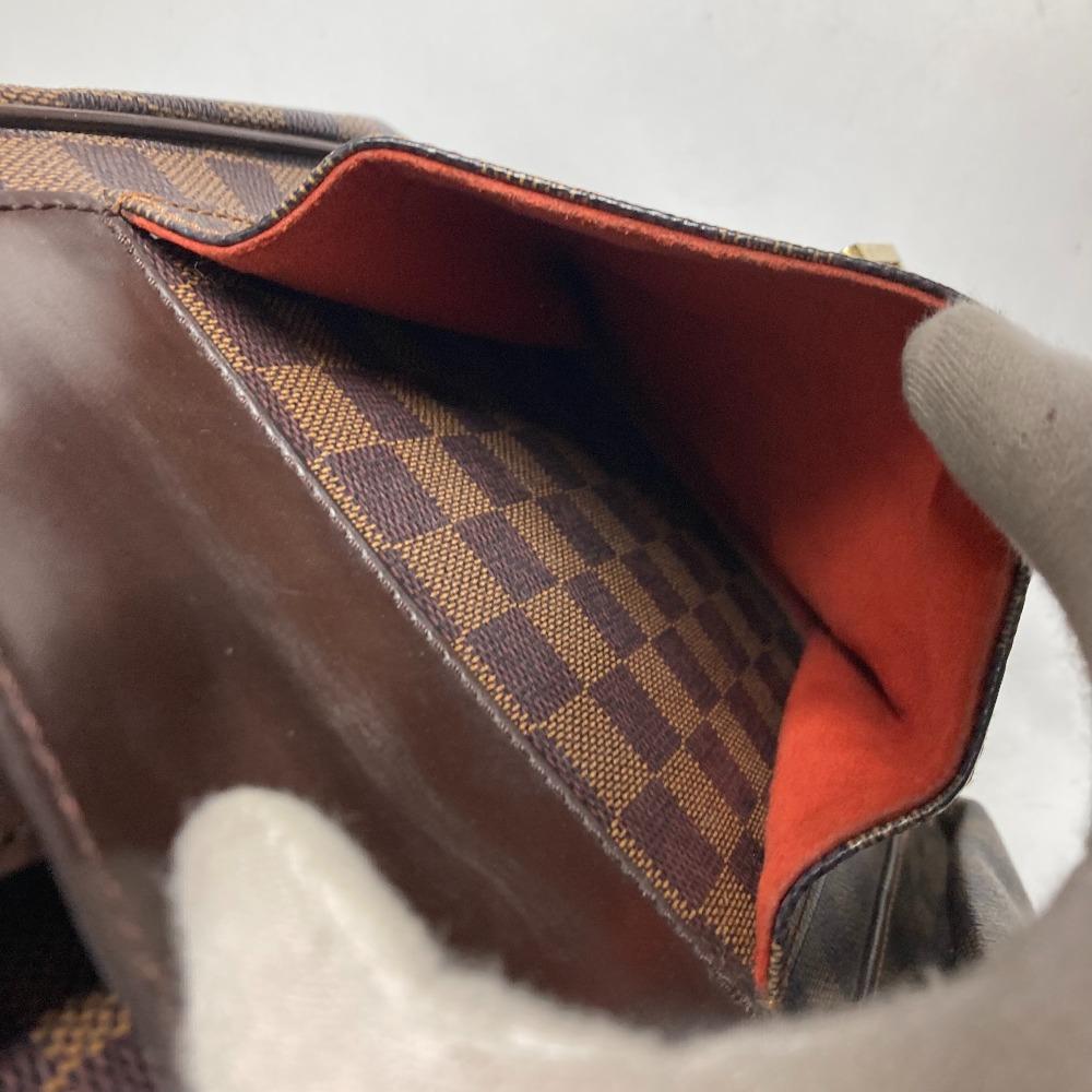 Louis Vuitton N51128 Damier Uzes Bag Tote Bag Shoulder Bag Canvas Ebene Brown
