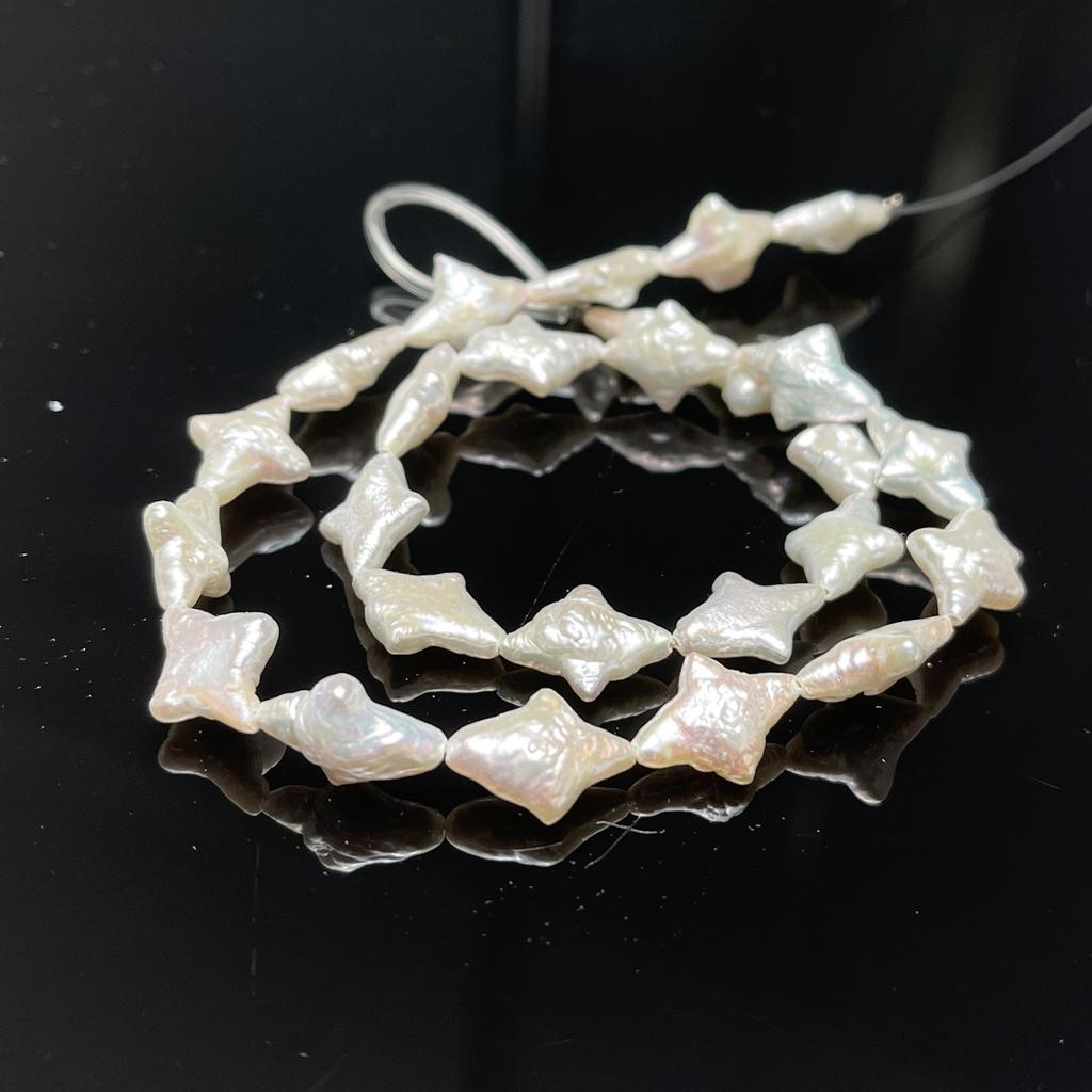 Подвеска «сделай сам» из жемчуга в стиле барокко 10x15 мм, бусины в форме метеорита для изготовления ювелирных изделий своими руками, ожерелья, серьги, браслеты, бусины, аксессуары