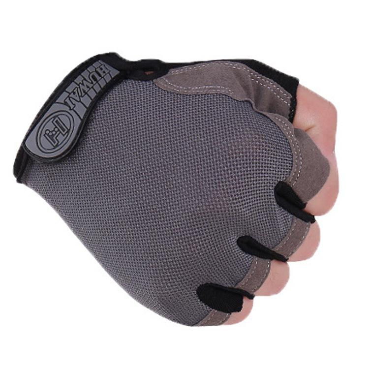 Summer Half Finger Gloves for Men and Women Sun Protection Non Slip Breathable Mountaineering Outdoor Sports Fitness Bicycle Cycling Gloves