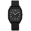 Fashion Sports Women Brand Watches Simple Rectangle Numbers Ladies Quartz Watch Casual Silicone Strap Dress Gift Wristwatches