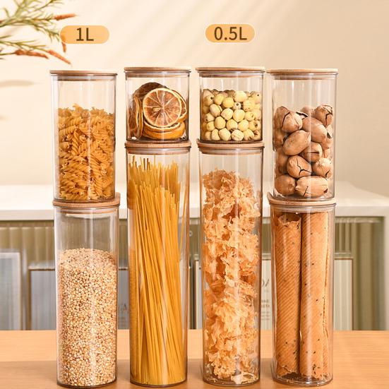 Airtight Food Storage Container Sealed Jar with Lid Large Capacity BPA Free