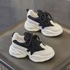 Fashion Platform Sneakers Women Heightened Dad Shoes for Women Spring New Product Cowhide Thick Sole Women's Shoes Casual Sports Shoes