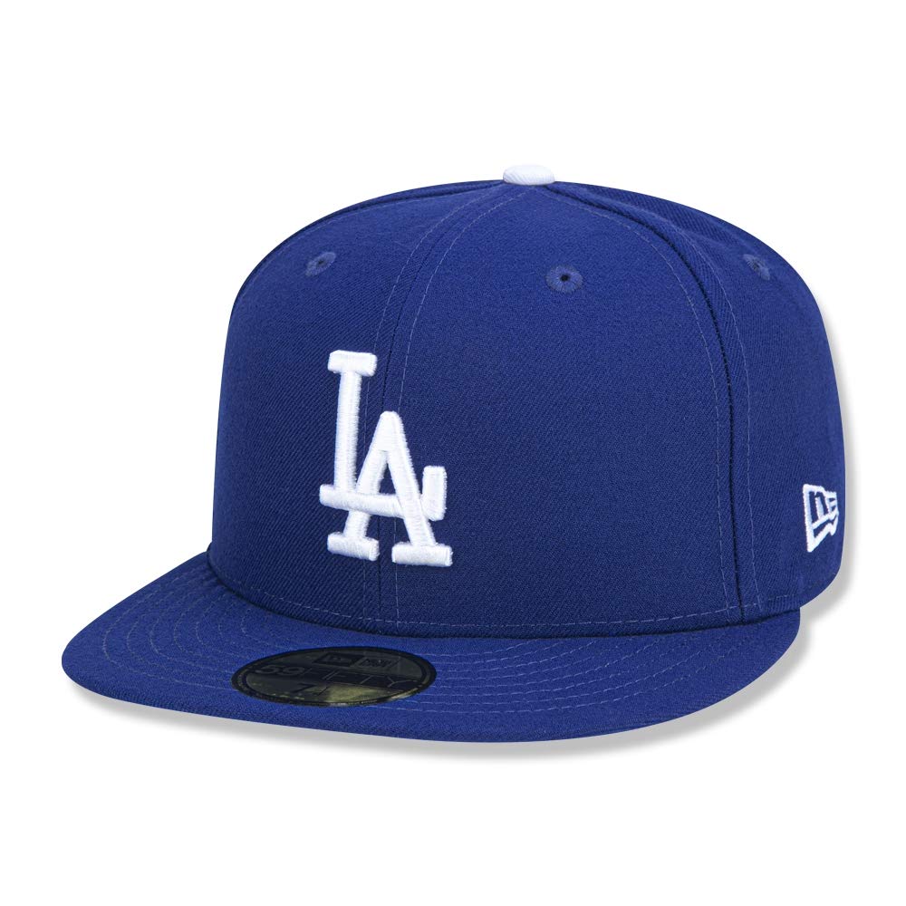 Кепка New Era 59FIFTY Fitted, Los Angeles Dodgers 2017 MLB Authentic Collection, Stadium Game, Размер США: 7 1/8, Цвет: синий