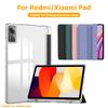 Подходит для 8,7-дюймового Redmi Pad SE, высокопрозрачный трехскладной защитный чехол для планшета, 12,1-дюймовый Xiaomi, защита от падения, доставка