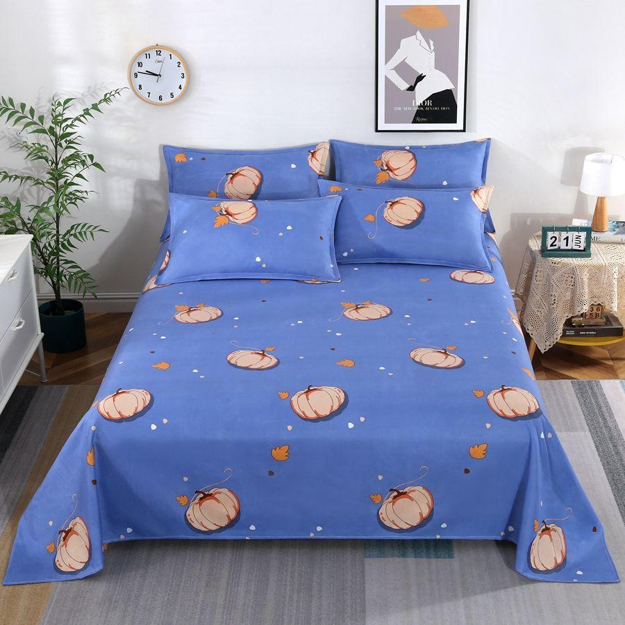 Постельное белье из мягкой ткани с цветочным рисунком для всех сезонов - Доступно в размерах для двуспальной и односпальной кровати