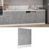 VidaXL Dishwasher Panel "Lyon" Concrete Grey 59.5 X 3 X 67 Cm Engineered Wood 802566