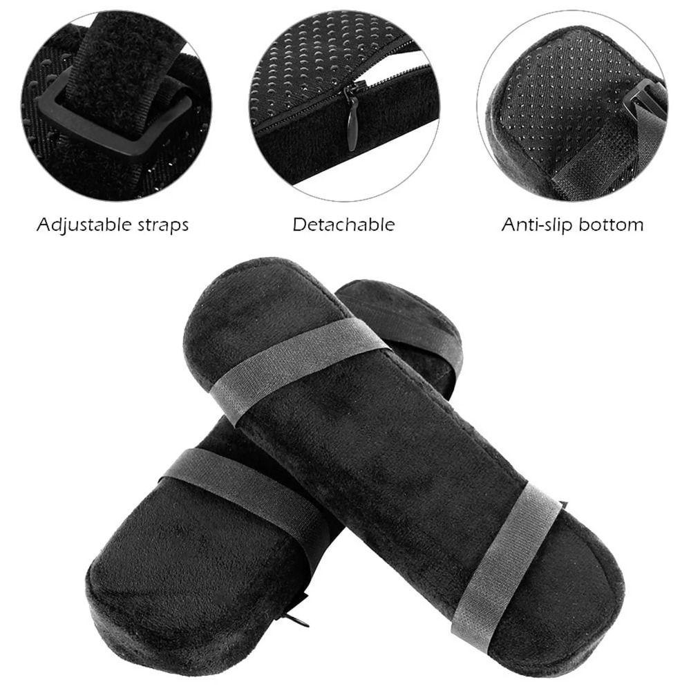 2pcs Elbow Pillow Chair Arm Pad Arm Rest Armrest Cushion Comfortable Chair Armrest Pad Home