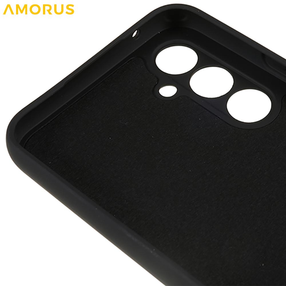 For Samsung Galaxy S24 FE Case Precise Cutouts TPU Fiber Lining Shockproof Phone Cover