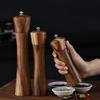 Приготовление пищи Натуральный Регулируемый Деревянный Кухонный Инструмент Мельница для Специй Банка для Морской Соли Мельница для Соли и Перца