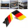German Flag Car Grille Emblem Badge for  Scirocco GOLF 7 Golf 6 Polo GTI  Tiguan for  A4 A6 Car Accessories