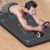 Коврик из ТПЭ для прыжков со скакалкой, звукоизоляционный и амортизирующий коврик для домашних танцев, бесшумный коврик для фитнеса, здоровое колесо для живота, скакалка, коврик двойного назначения