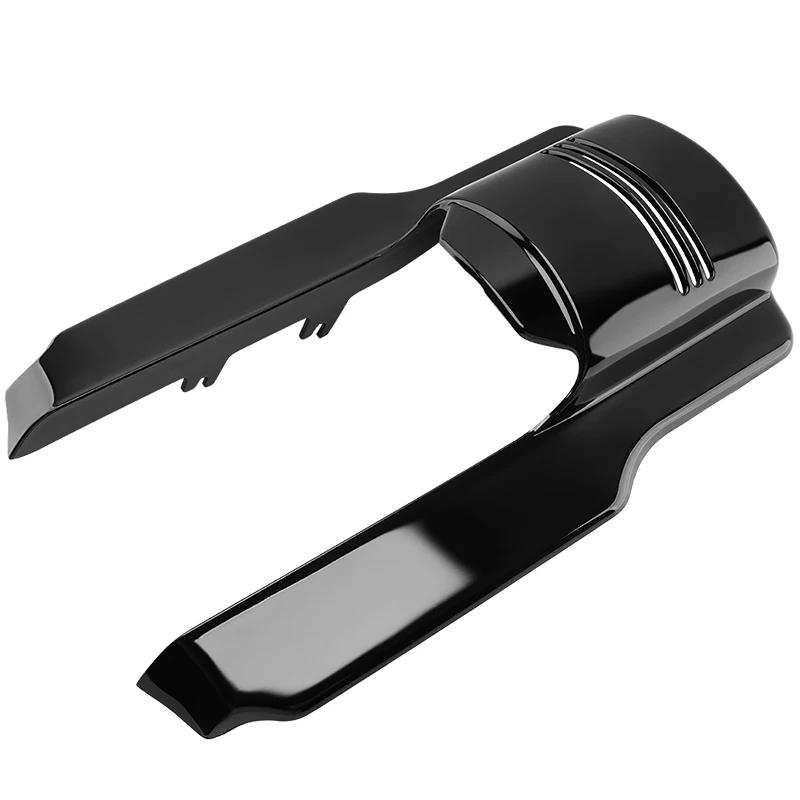 Motor Light Black 7" Stretched Rear Fender Extension Filler For Harley Touring Electra Street Road Glide CVO Ultra Classic 96-08