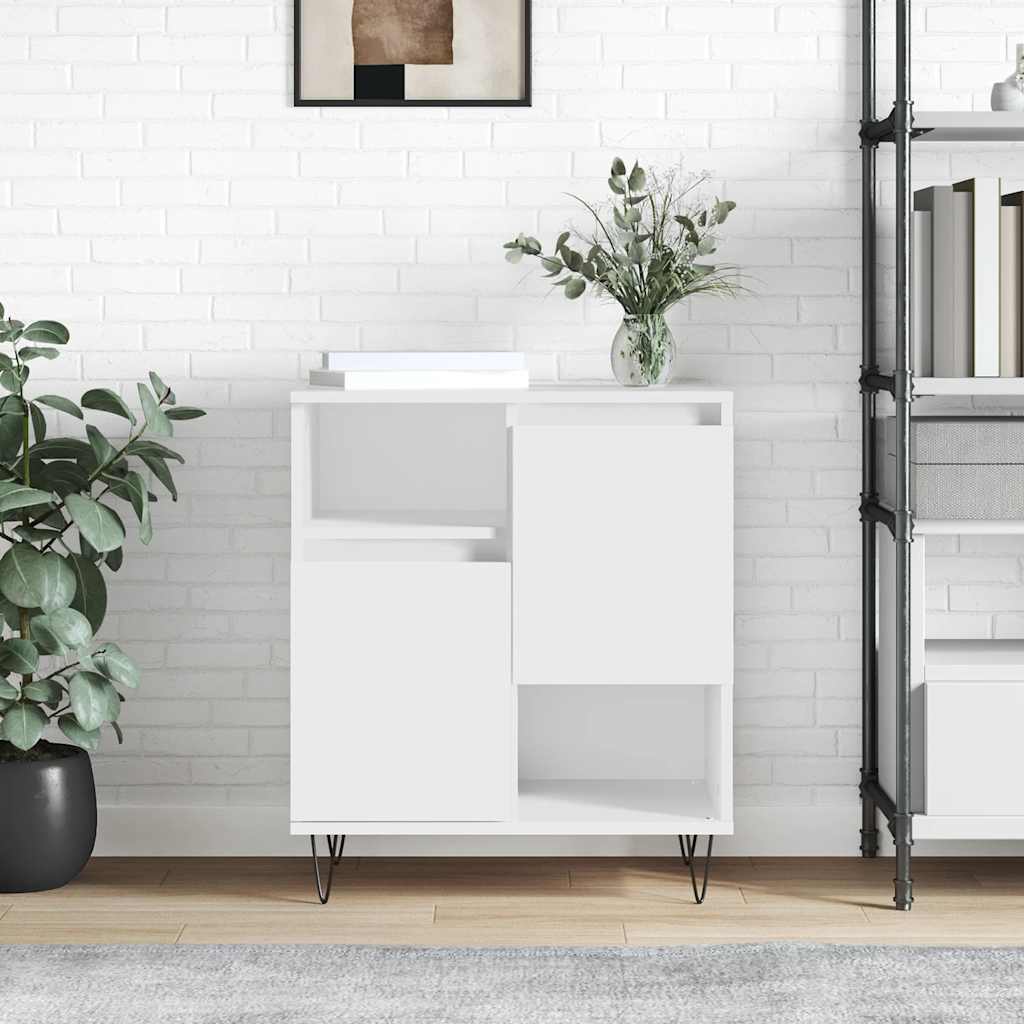 Vidaxl Комод, Белый, 60X35X70 См, Материал Древесно-стружечная плита