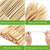 100 шт. Инструменты для барбекю Деревянные шампуры для барбекю Натуральные шампуры для барбекю из бамбука Одноразовые бамбуковые палочки