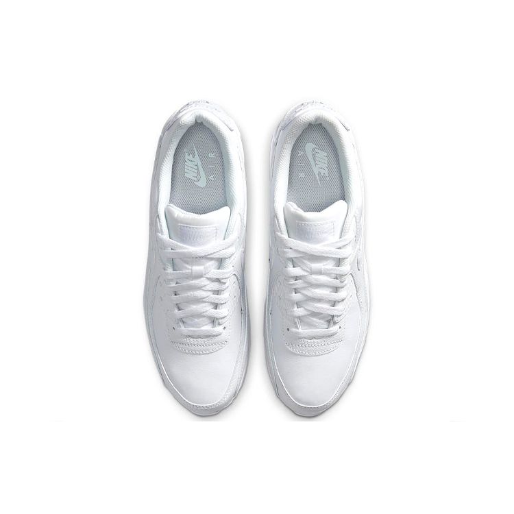 Nike Мужские кроссовки Air Max 90 LTR Triple White CZ5594-100