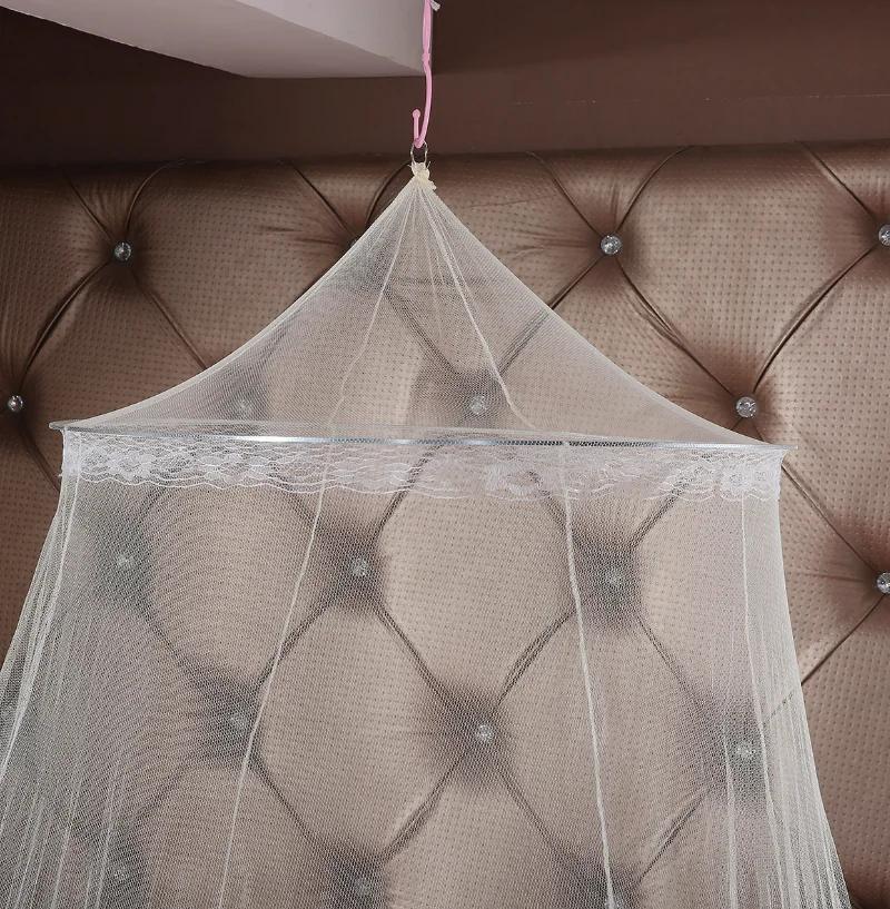 1 шт. летняя подвесная купольная москитная сетка для двуспальной кровати летняя полиэстеровая сетчатая ткань для дома, спальни, взрослых, подвесная декоративная москитная сетка