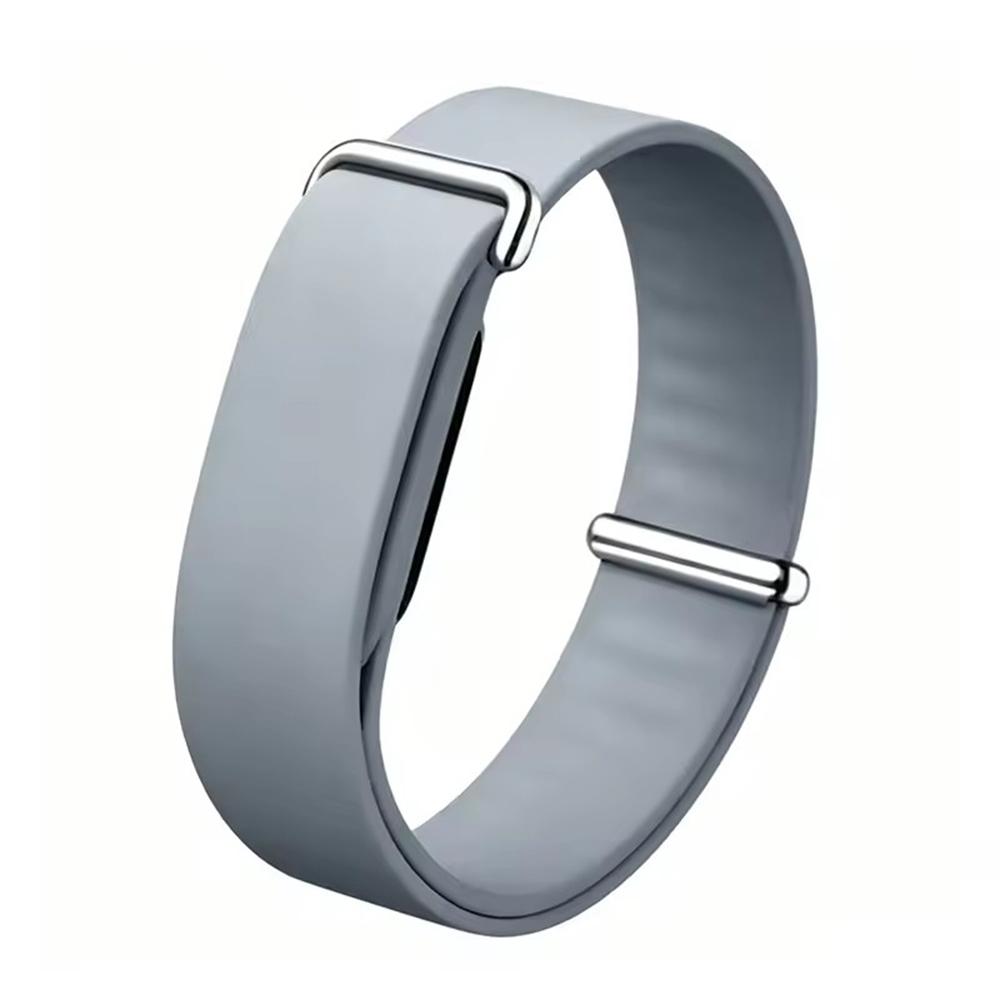 Adjustable Advanced Rubber Silicone Sport Loop Replacement Wristband for Google Fitbit Air Sweat Resistant Fitness Bracelet