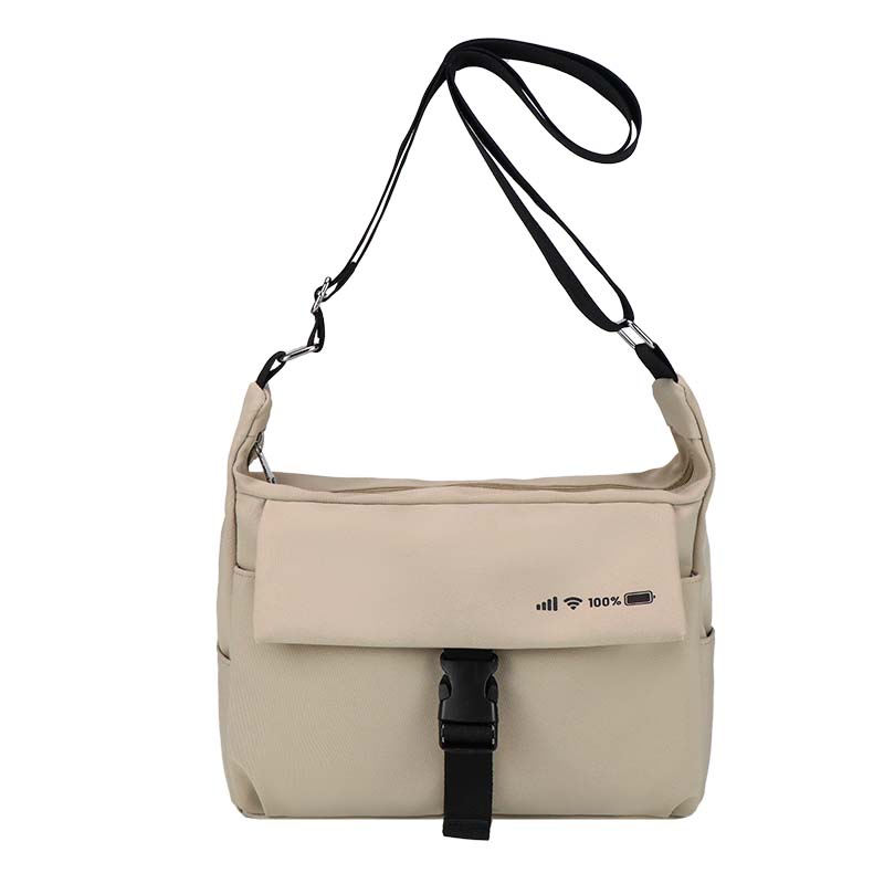 Men's Crossbody Bag Student Shoulder Bag Women's Large Capacity Messenger Bag