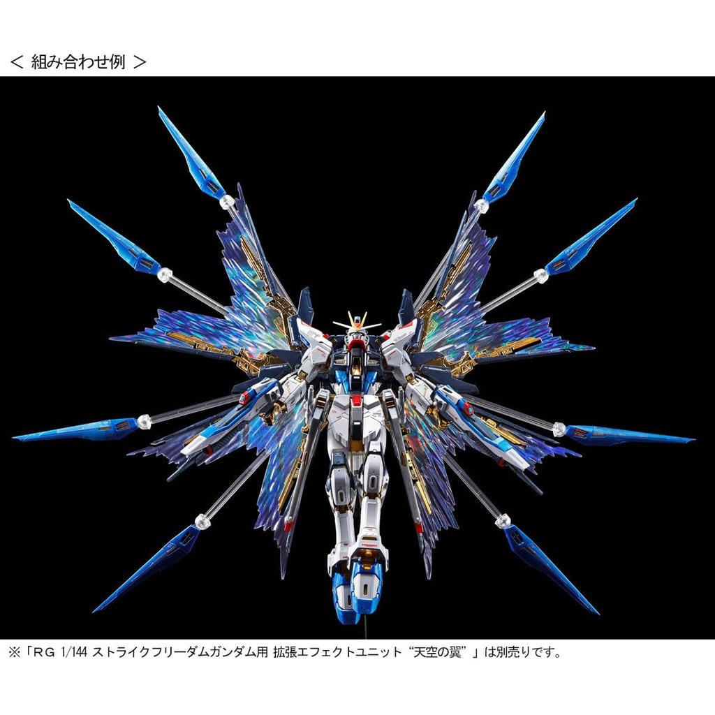 Bandai Интернет-магазин пластиковых моделей RG Strike Freedom Gundam 1/144 [титановое покрытие] (Эксклюзив для хобби)