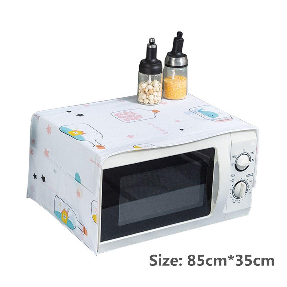 Водонепроницаемый Жироотталкивающий Чехол для хранения Чехлы для микроволновой печи Пылезащитный чехол с двойными карманами