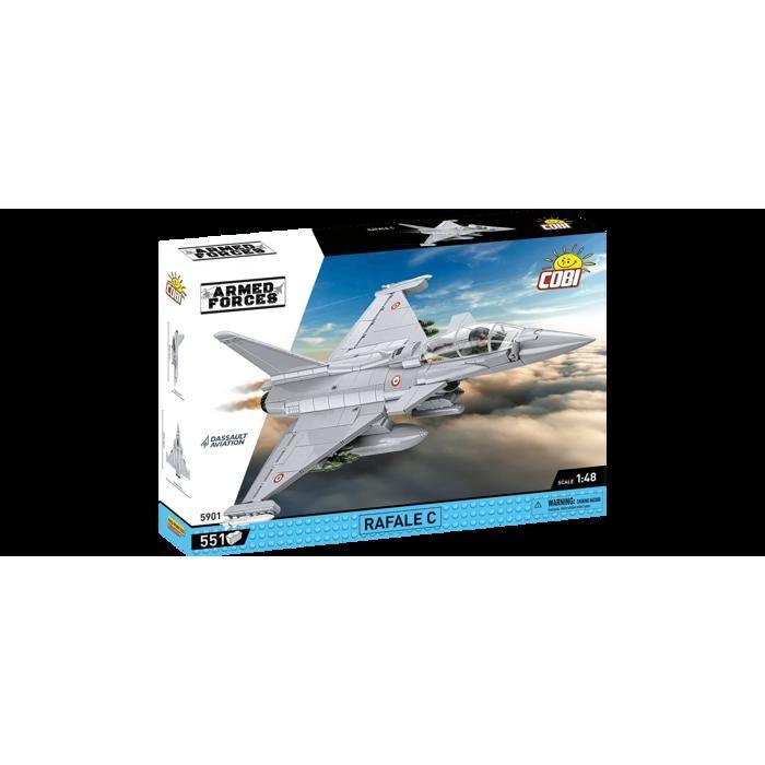 Jeu De Construction - COBI - Rafale C - 551 Pièces - Gris - Échelle 1:48