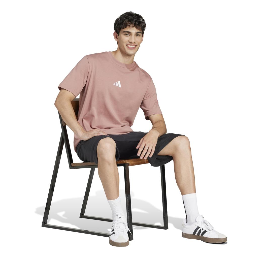 adidas Essentials Шорты из французской махры с большим логотипом KRG05 Мужские Черный/Белый (JE8956)