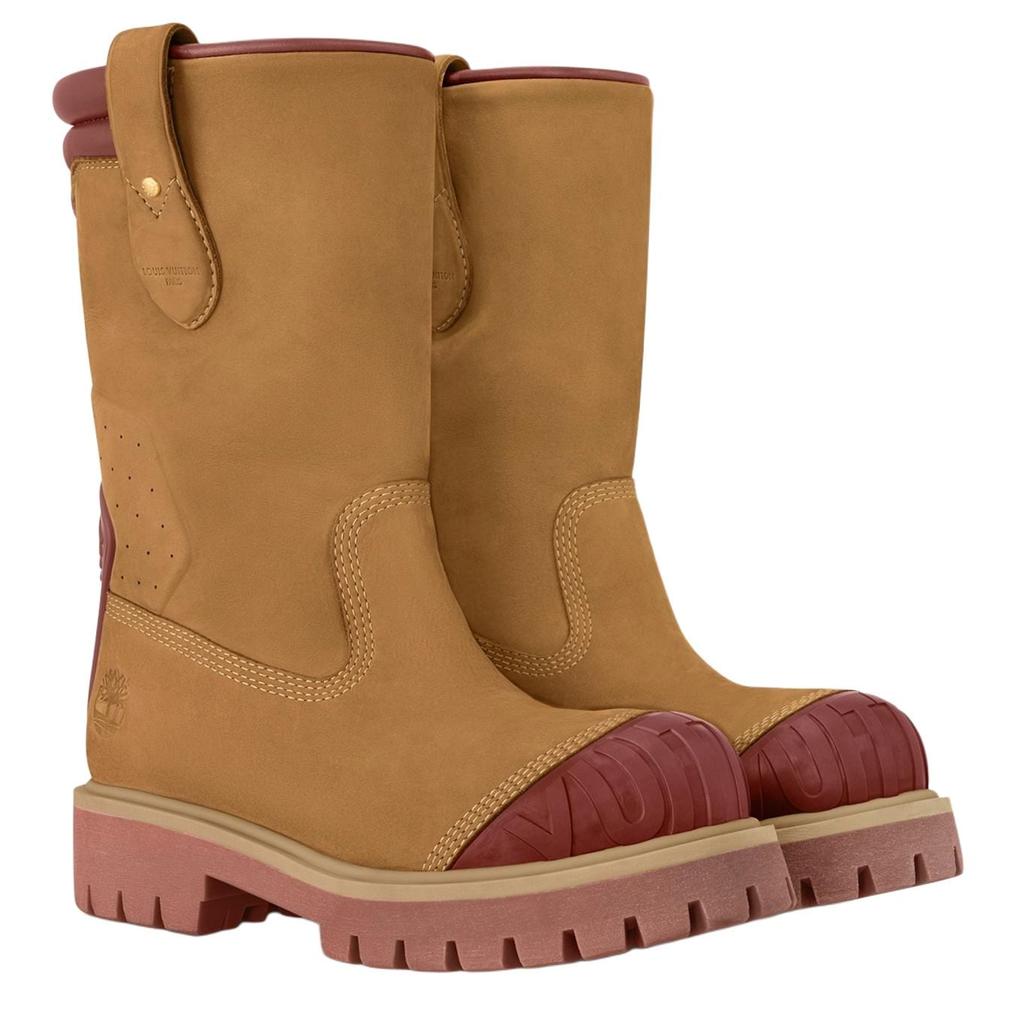 Timberland x LOUIS VUITTON Мужские ботильоны из коровьей кожи Коричневые 1AD78P