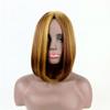Highlight synthetic Wig  Bob Wig Straight Lace Front Wig  Brazilian Short Bob Wigs For Women