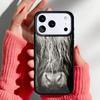 Милый хайлендский бычок мягкий чехол для телефона для iPhone 17 16 15 14 13 Pro Max Задняя крышка для 12 11 Pro Coque