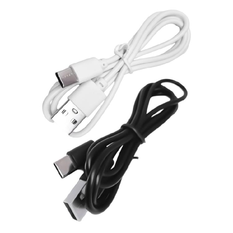 2 шт. Кабель для быстрой зарядки USB-A на USB Type-C, Data Cable, поддержка зарядки 1A, функция синхронизации данных для ноутбуков