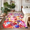 Anti‑Slip Crystal Velvet Floor Rug, Kirby Design Carpet for Indoor Living Bedroom Home Decoration